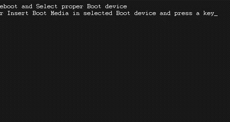 “Boot Device and Press a Key” エラーをWindows 7で解決！