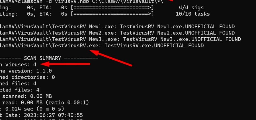ClamAVをWindowsで使う！コマンドラインでの操作方法