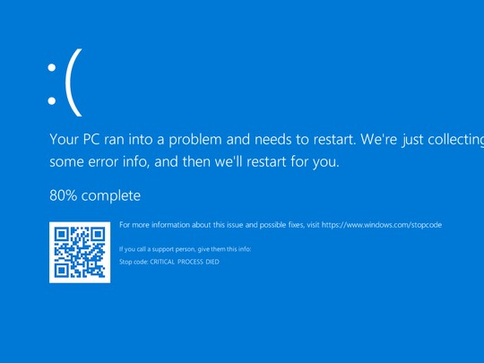 critical_process_diedエラーをWindows 10で解決！
