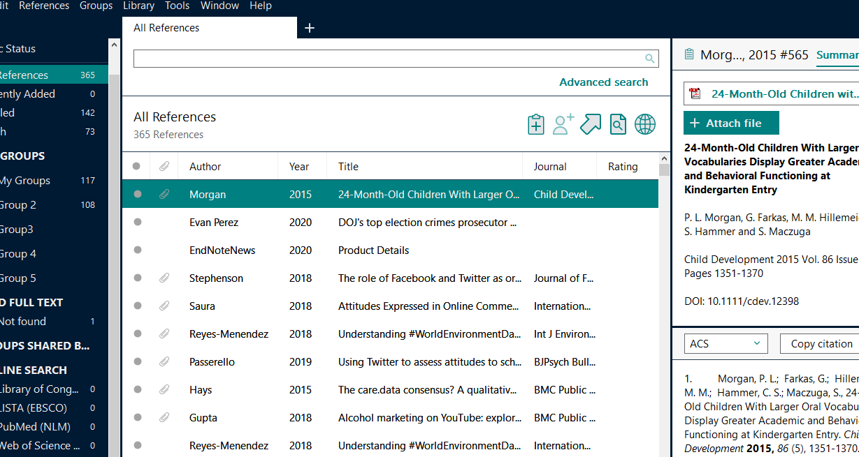 EndNote X7 for Windowsで文献管理！効率的な研究活動