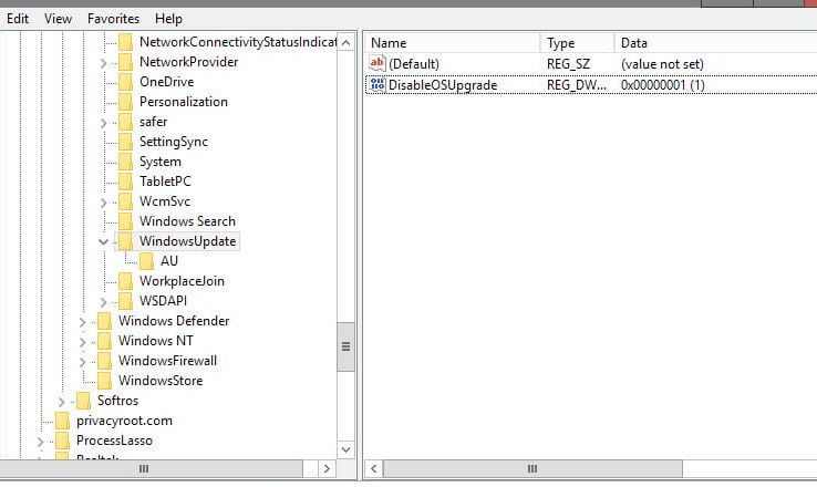 HKEY_LOCAL_MACHINE\SOFTWARE\Policies\Microsoft\Windows\WindowsUpdateとは？