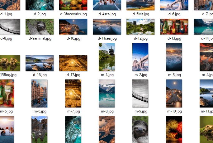 Windows スポットライト：過去の画像をもう一度見たい！